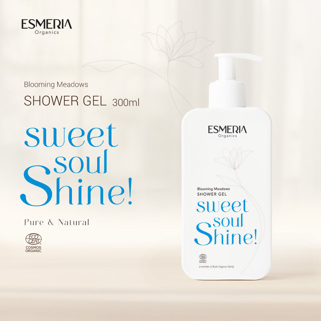 ESMERIA Organics Blooming Meadows Sweet Soul Shine Shower Gel 300ml