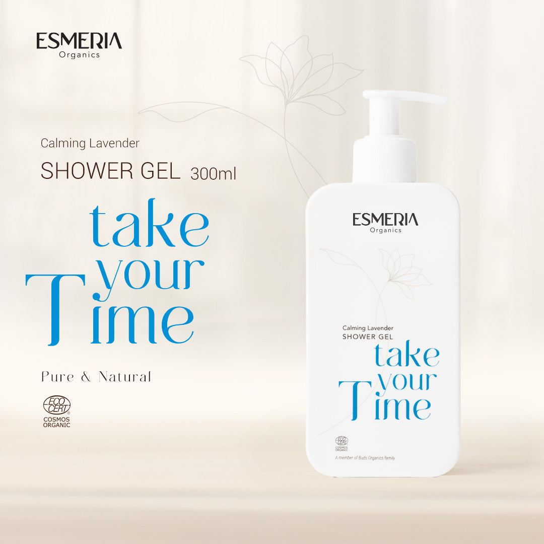 ESMERIA Organics Calming Lavender Take Your Time Shower Gel 300ml