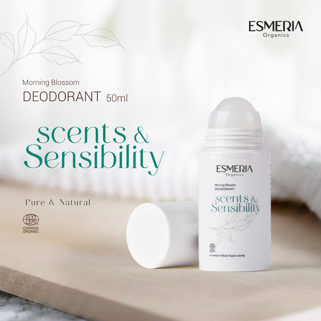 ESMERIA Organics Deodorant Morning Blossom Scent & Sensibility