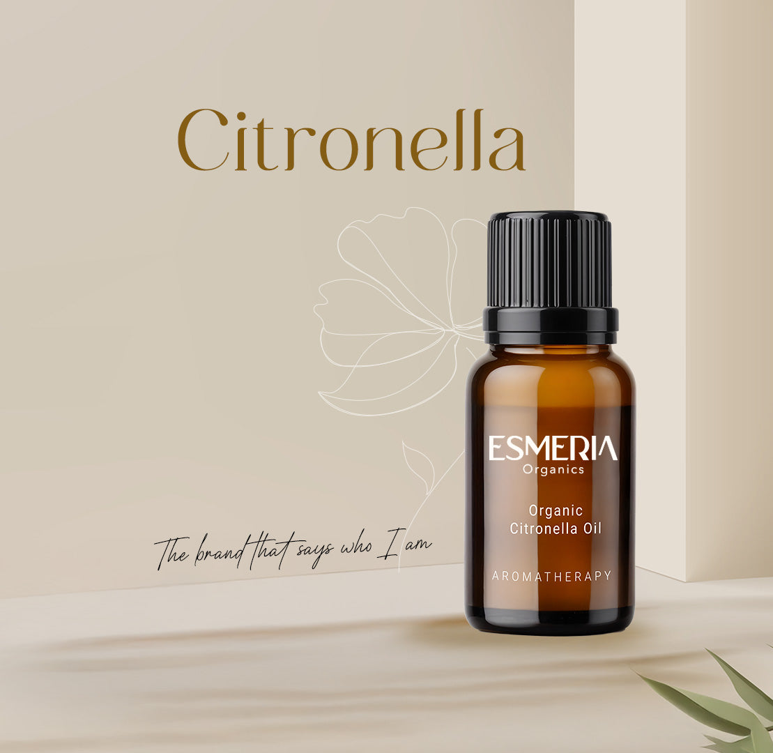 ESMERIA Organics Organic Essential Oil Citronella 10ml