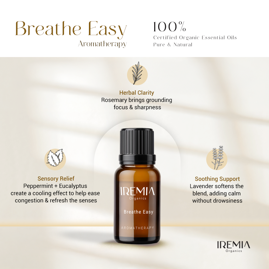 ESMERIA Organics Organic Essential Oil Breathe Easy 10ml