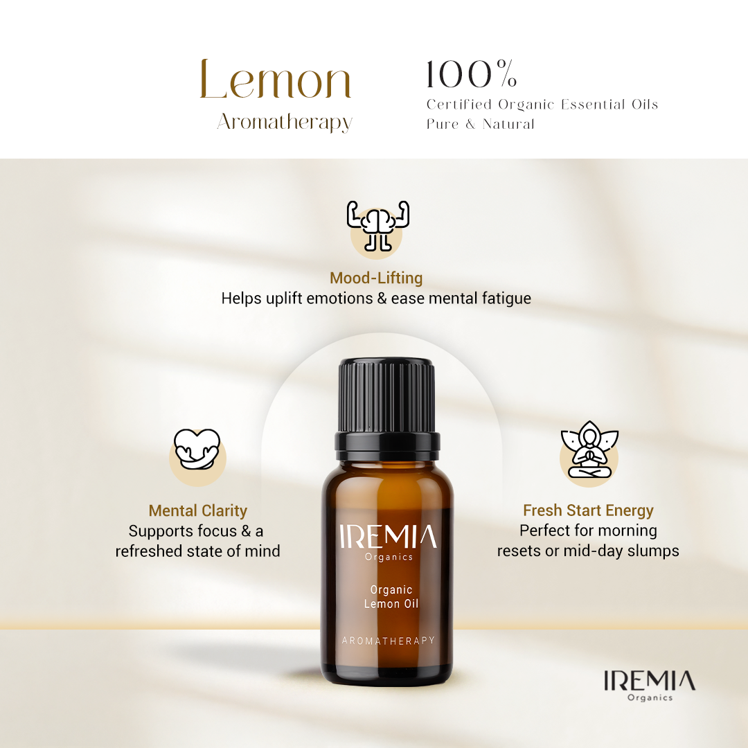 ESMERIA Organics Organic Essential Oil Lemon 10ml