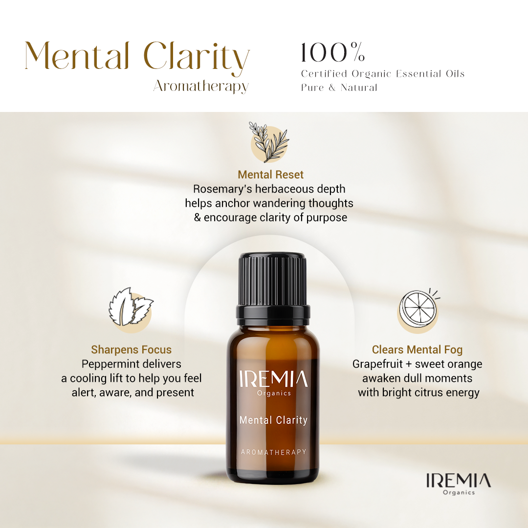 ESMERIA Organics Organic Essential Oil Mental Clarity 10ml
