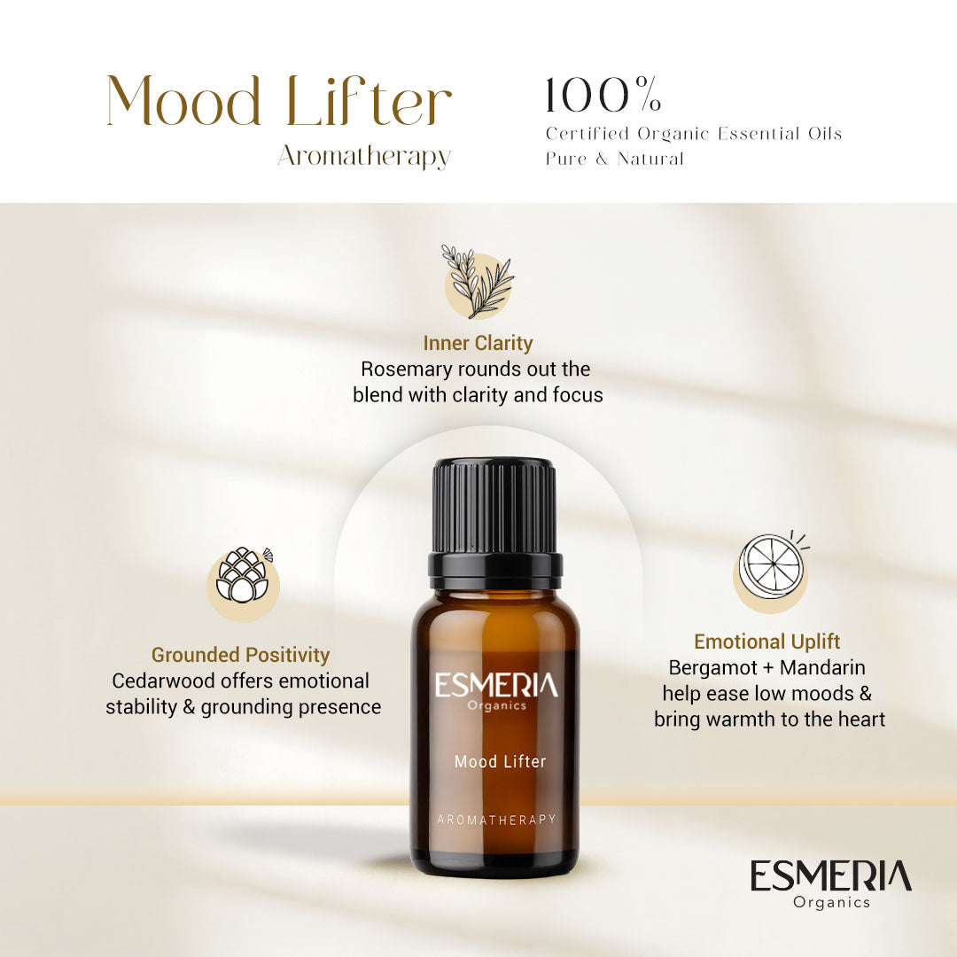 ESMERIA Organcis Organic Essential Oil Mood Lifter 10ml