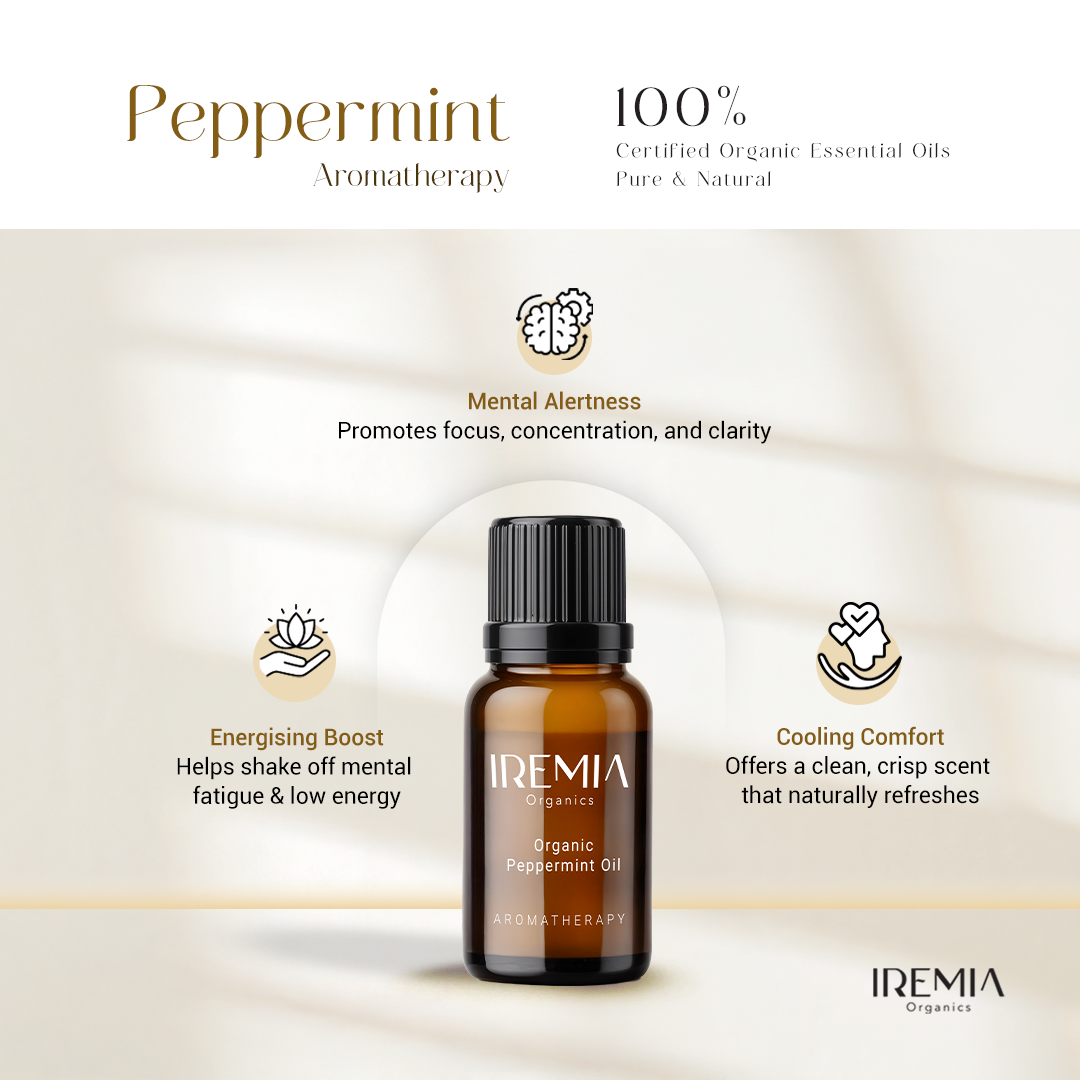 ESMERIA Organics Organic Essential Oil Peppermint 10ml