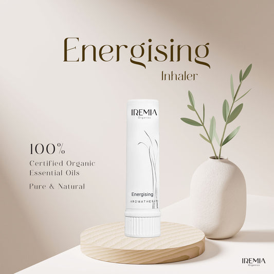 IREMIA Organics Energising Inhaler  100% certified organics