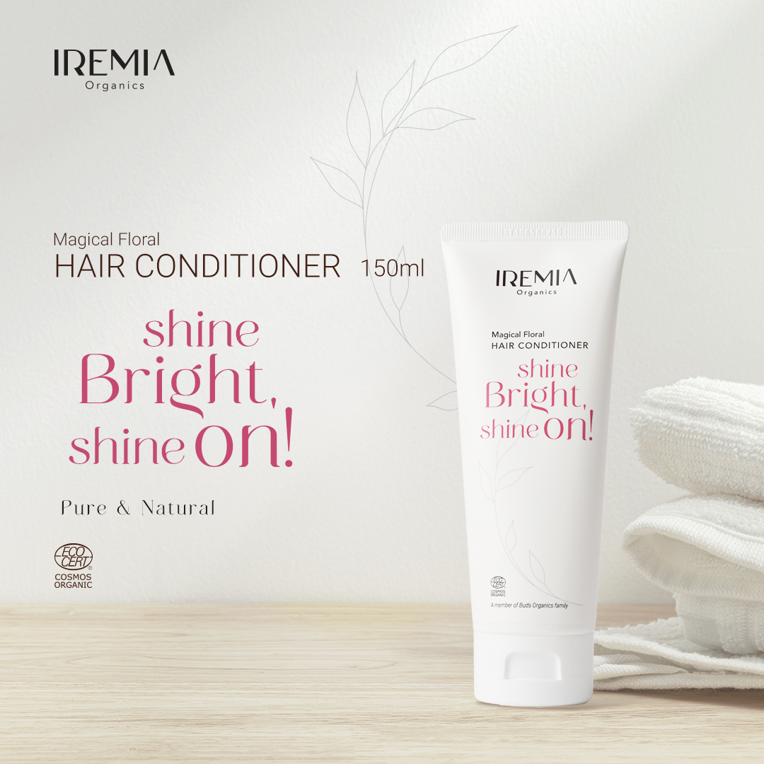 IREMIA Organics shine bright shine in! Hair Conditioner 150ml  Magical Floral 
