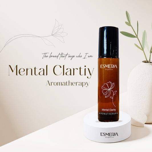 ESMERIA Organics (Roll & Rub) Essential Oil Mental Clarity 10ml