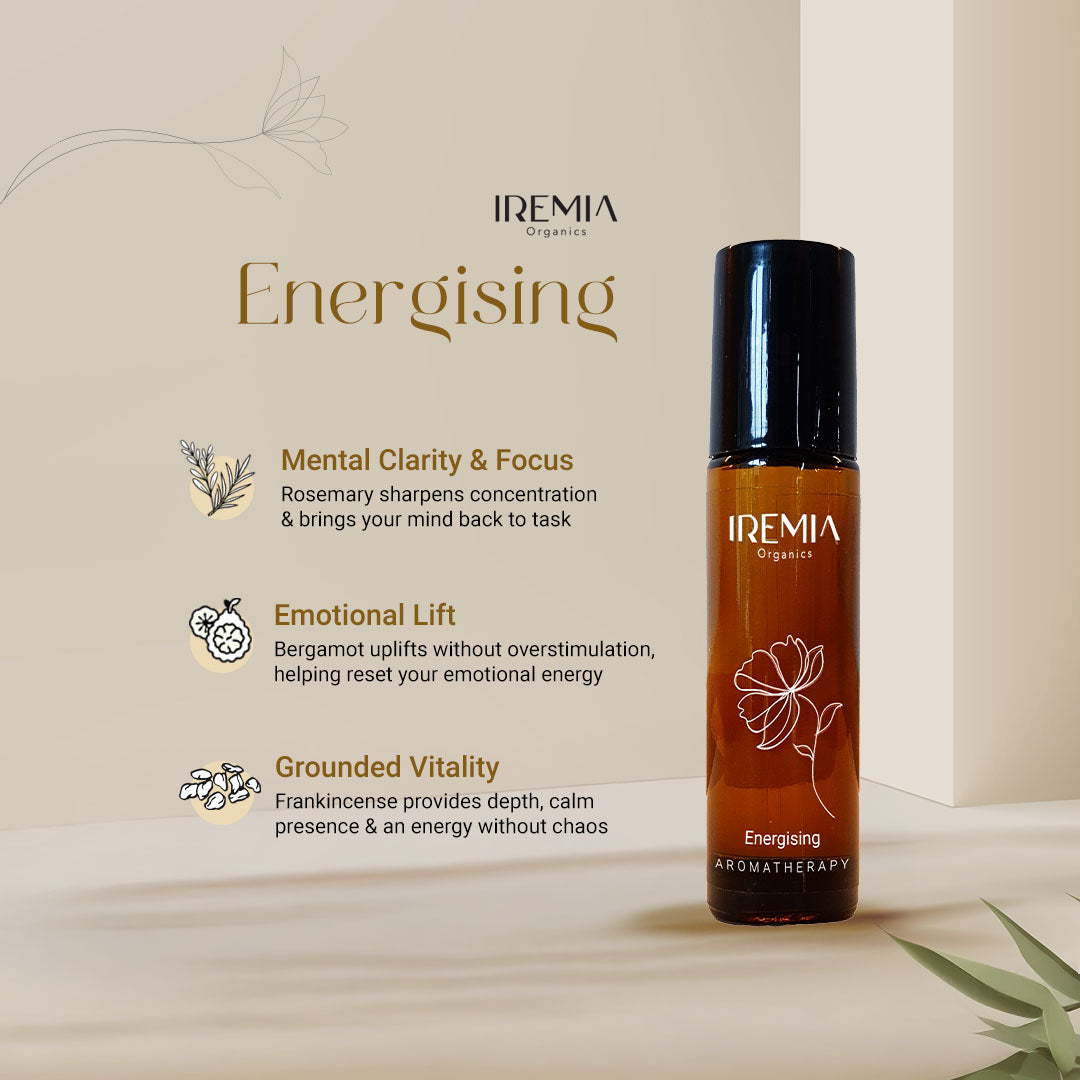 ESMERIA Organics (Roll & Rub) Essential Oil Energising 10ml