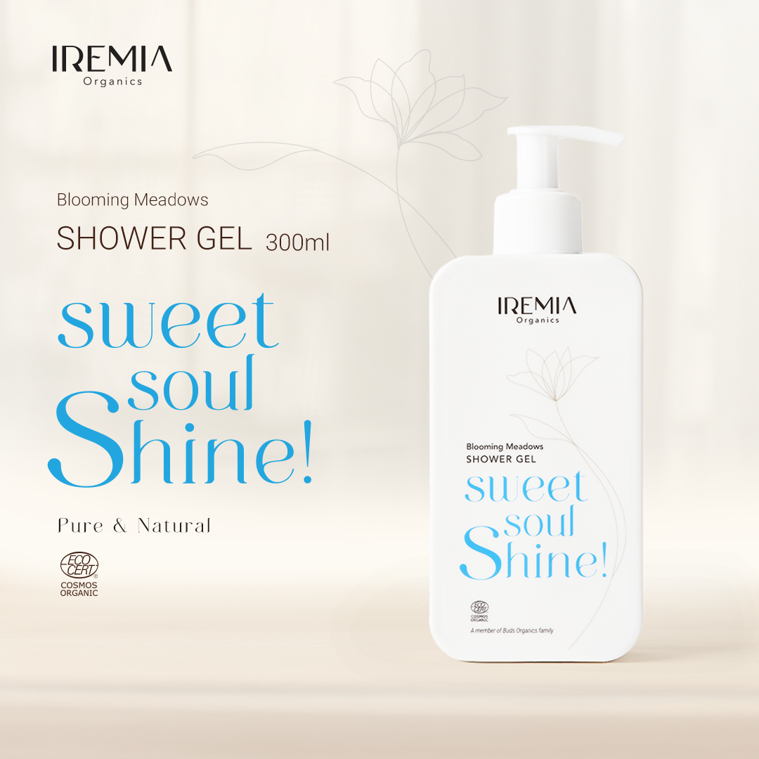 IREMIA Organics sweet soul shine! Blooming Meadows shower gel 300ml