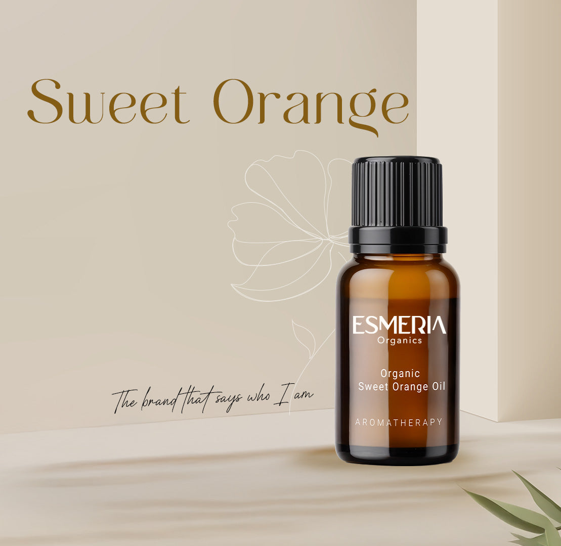 ESMERIA Organics Organic Essential Oil Sweet Orange 10ml